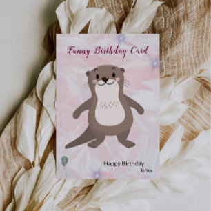 Tarjeta de cumpleaños divertida