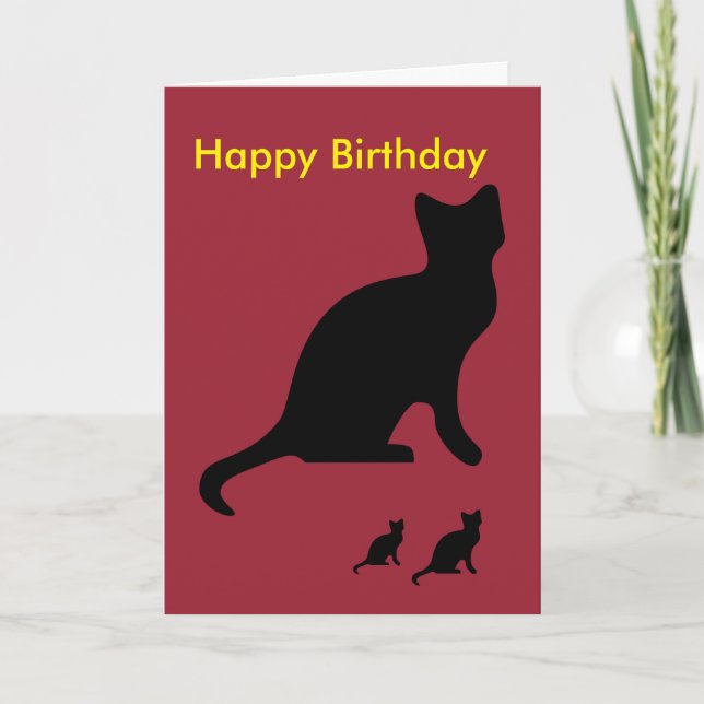 Tarjeta de cumpleaños divertida (Anverso)