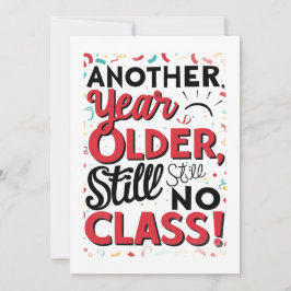 Tarjeta de cumpleaños divertida