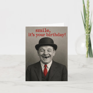 Tarjeta de cumpleaños divertida
