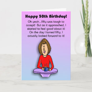 Tarjeta de cumpleaños divertida: Celebrando el cum