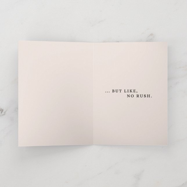 Tarjeta de cumpleaños divertida cristiana de Jesús (Distribución Interior)