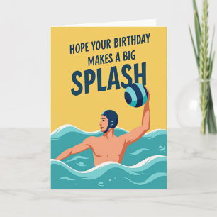 Tarjeta de cumpleaños divertida de diversión en el