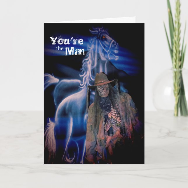 Tarjeta de cumpleaños divertida de Hill (Anverso)