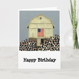 tarjeta de cumpleaños divertida de vaca humorístic