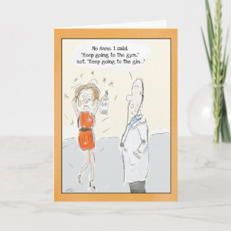 Tarjeta de cumpleaños divertida: ¿Ginebra o