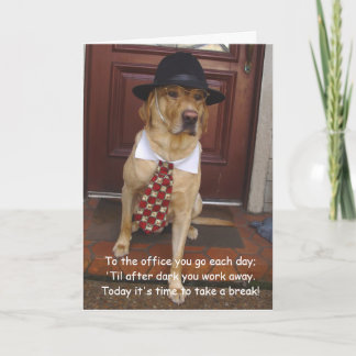 Tarjeta de cumpleaños divertida para el marido