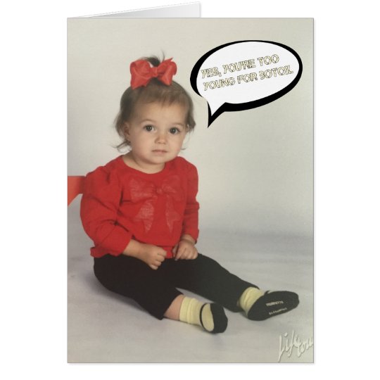 Tarjeta de cumpleaños divertida para ella