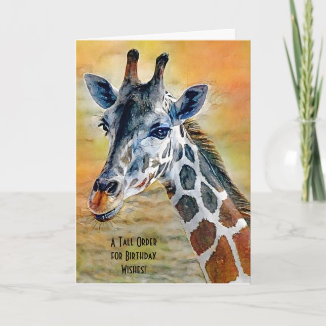 Tarjeta de cumpleaños divertida para la Bonito alt (Anverso)
