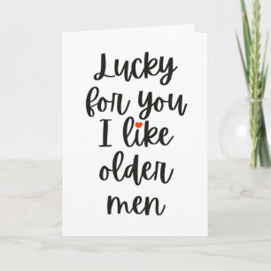 Tarjeta de cumpleaños divertida para marido, novio