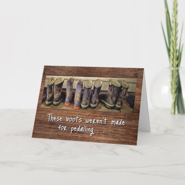 Tarjeta de cumpleaños divertida para organista (Anverso)