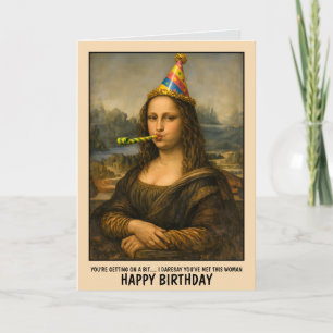 Tarjeta de Cumpleaños Divertida para Personas Mayo