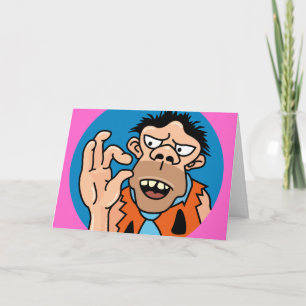 Tarjeta de cumpleaños divertida para un pequeño co