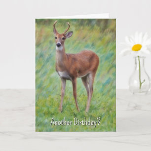 Tarjeta de cumpleaños divertida Pun para la natura