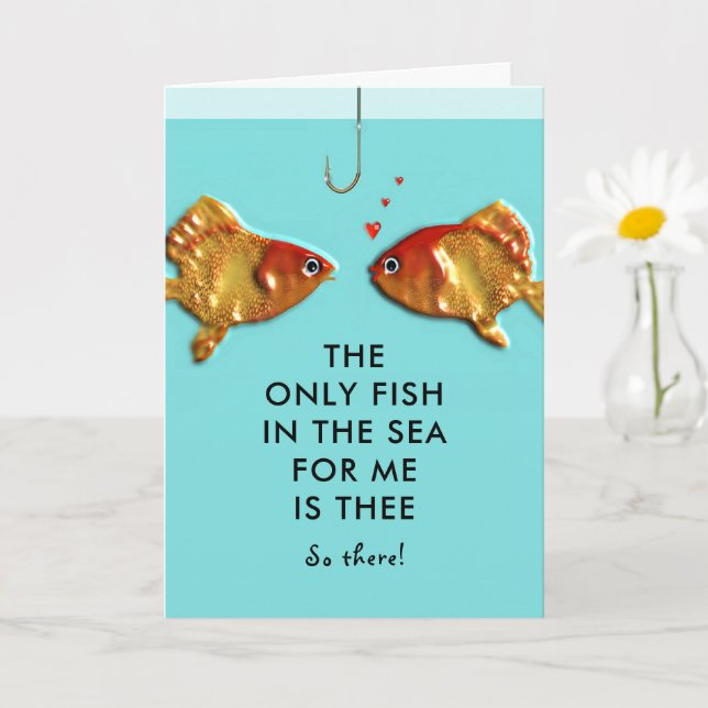 Tarjeta de cumpleaños divertida romántica (Planta pequeña)