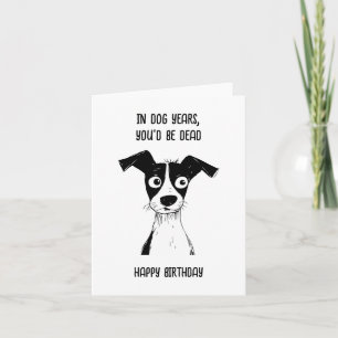 Tarjeta de cumpleaños divertida tarjeta de cumplea