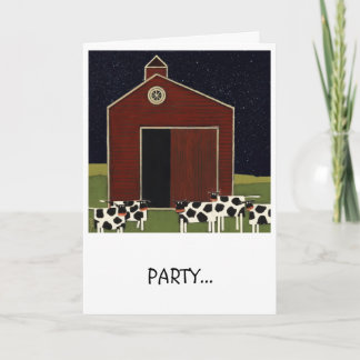 tarjeta de cumpleaños divertida vacas tontas