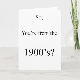Tarjeta de cumpleaños divertida y sarcástica de la