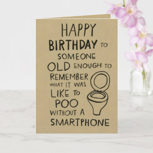 Tarjeta de cumpleaños divertida y sarcástica "Lo s