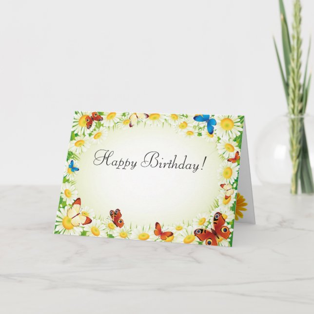 Tarjeta de cumpleaños divina (Anverso)