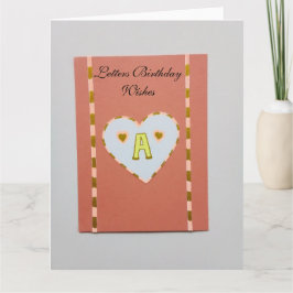 Tarjeta de cumpleaños doblada