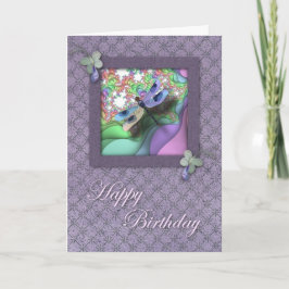 Tarjeta de cumpleaños Dragonfly