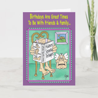 Tarjeta de cumpleaños ECCENTRIC HERMIT
