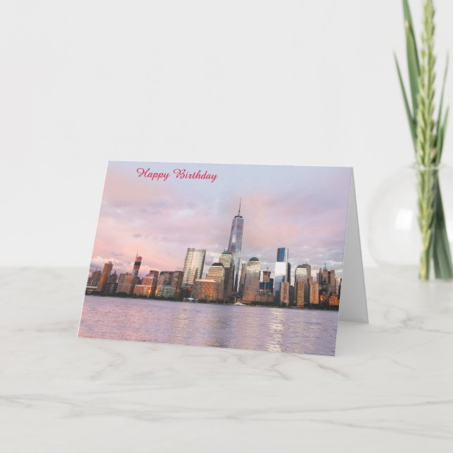 Tarjeta de cumpleaños EE.UU. (Anverso)