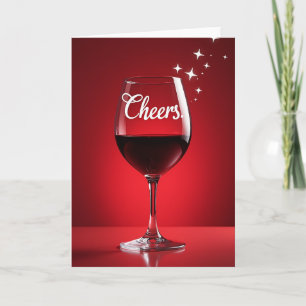 Tarjeta de cumpleaños Elegantes Cheers