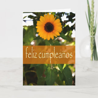 Tarjeta de cumpleaños española