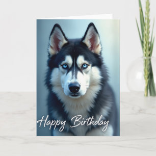 Tarjeta de cumpleaños especial para cachorro de oj