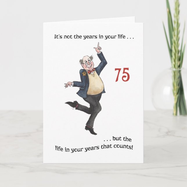 Tarjeta de cumpleaños específica a la edad de la (Anverso)