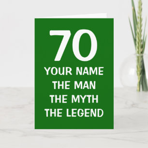 Tarjeta de cumpleaños específica de edad   La leye