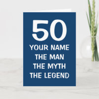 Tarjeta de cumpleaños específica por edad | La ley