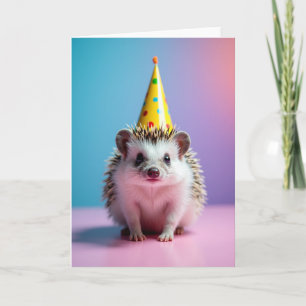 Tarjeta de cumpleaños espinosa dulce