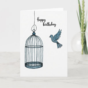 Tarjeta de cumpleaños Espíritu Libre
