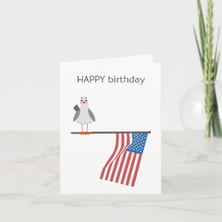 Tarjeta de cumpleaños estadounidense - Cumpleaños 