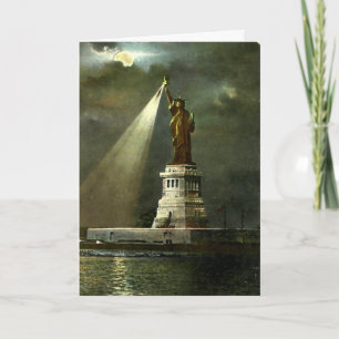 Tarjeta de cumpleaños - Estatua de la libertad, NY