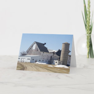 Tarjeta de cumpleaños "Eureka Township Farm"