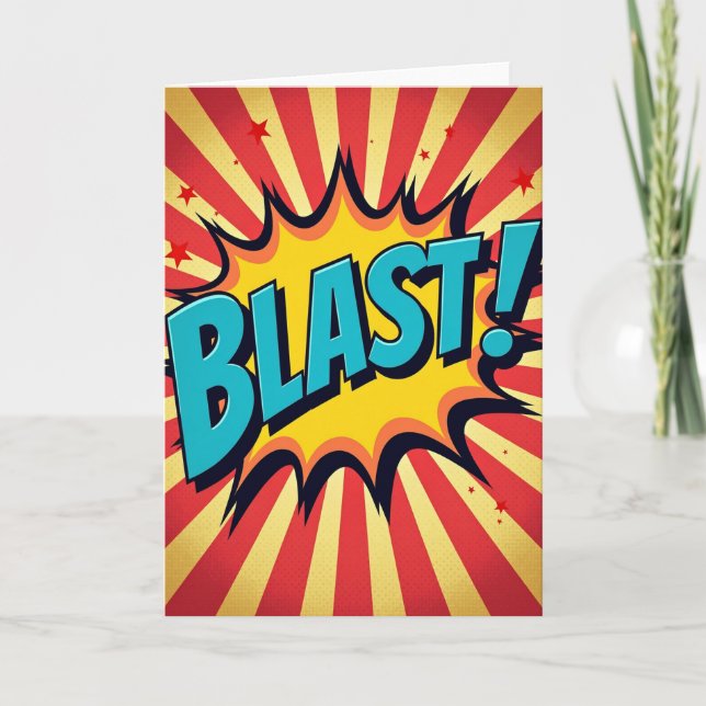 Tarjeta de Cumpleaños Explosiva (Anverso)
