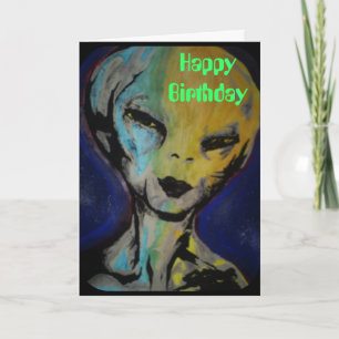 Tarjeta de cumpleaños 'Extranjera'