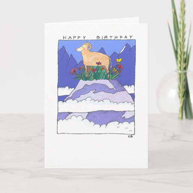 Tarjeta de cumpleaños "extraordinaria" (Anverso)