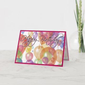 Tarjeta de cumpleaños feliz