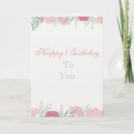 Tarjeta de cumpleaños feliz