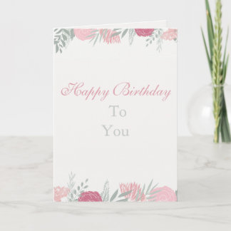 Tarjeta de cumpleaños feliz