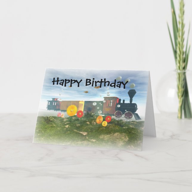 Tarjeta de cumpleaños feliz (Anverso)
