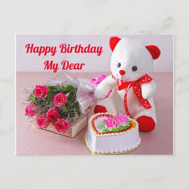 Tarjeta de cumpleaños feliz (Anverso)