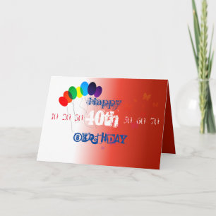 Tarjeta de cumpleaños feliz