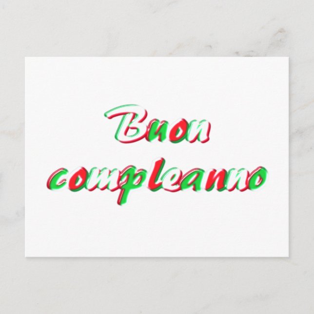 Tarjeta de cumpleaños feliz (Anverso)