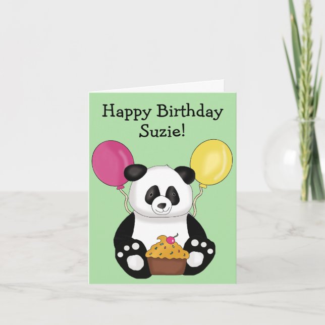 Tarjeta de cumpleaños feliz (Anverso)